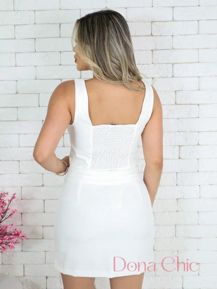 Conjunto Cropped Com Saia Lápis Cintura Alta Conjunto Cropped Com Saia Lápis Cintura Alta