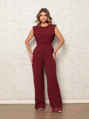 Conjunto Alfaiataria Com Recortes E Calça Reta Conjunto Alfaiataria Com Recortes E Calça Reta