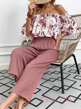 Conjunto Ciganinha Floral Com Calça Pantalona Leve P Conjunto Ciganinha Floral Com Calça Pantalona Leve